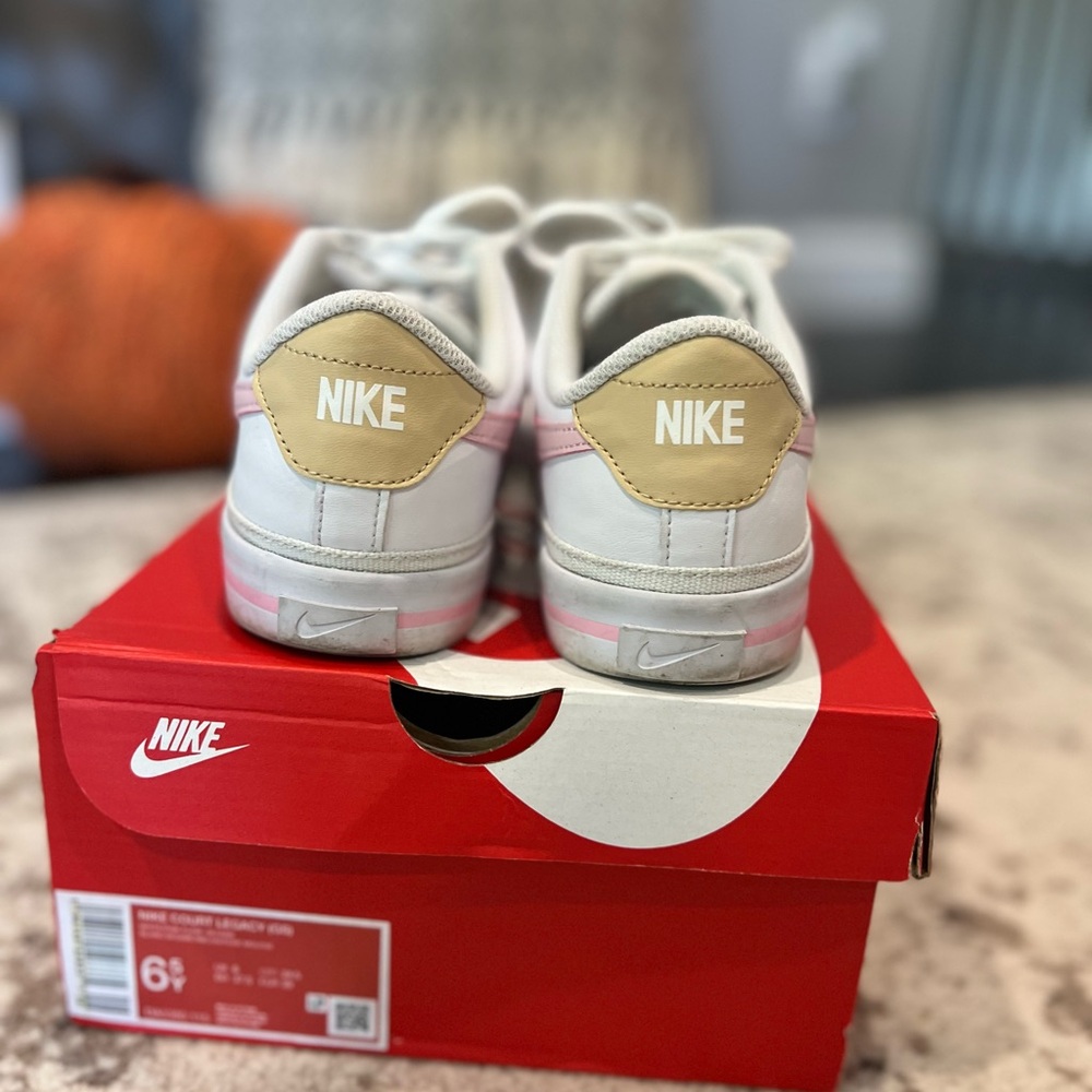 NIKE COURT LEGACY- pink, white, sesame - Picture 2 of 5